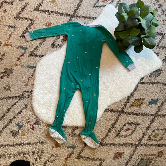 3T Carters Cotton Footed Pajamas - Picture 2 of 5